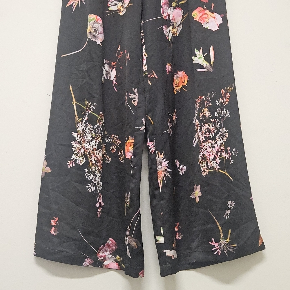 03 VICTORIA SECRET FLORAL WIDE LEG PANTS WOMEN'S SIZE XS - Picture 7 of 10
